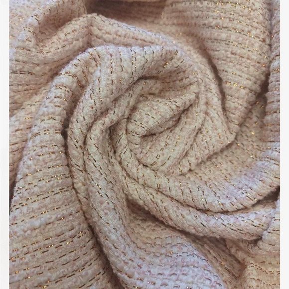 Mossimo Dutti Shimmery Blush Tweed  Mini Skirt Size 8 - Picture 10 of 10